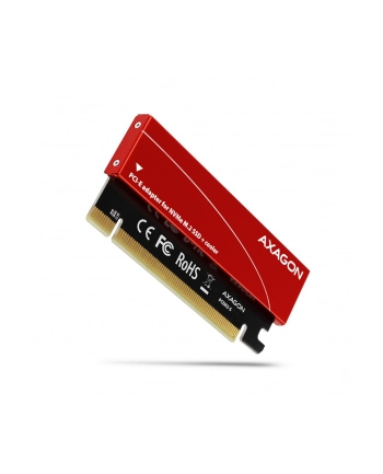 axagon Adapter wewnętrzny PCEM2-S, PCIe x16 M.2 NVMe M-key slot aluminiowa osłona nr 1