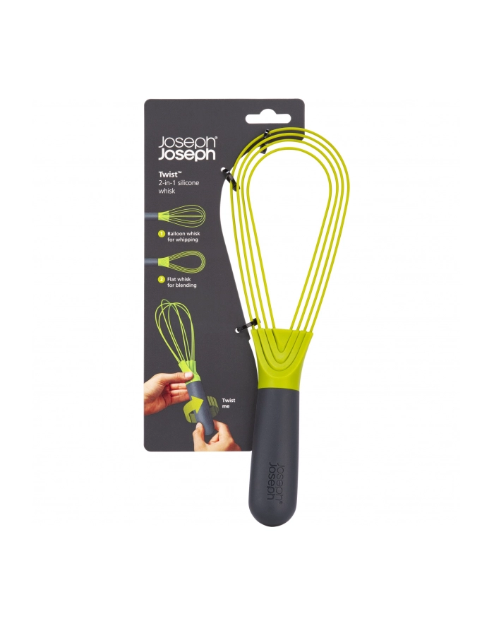 Joseph Joseph Trzepaczka 2w1 Twist, zielona główny