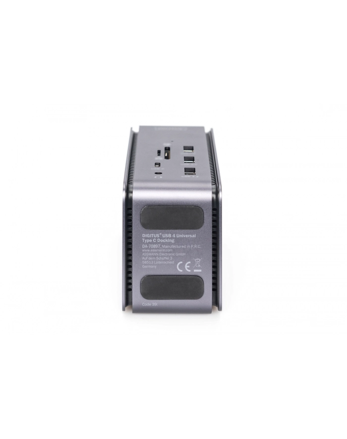 DIGITUS USB 4.0 Docking Station 14 in 1 2x Video 8K/30Hz 3x USB 10GHz główny