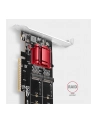 axagon Karta rozszerzeń PCEM2-ND, PCIe x 8 kontroler 2x slot M.2 NVMe M-key RAID wsparcie dla płyt bez bifurkacji, w zestawie LP - nr 10