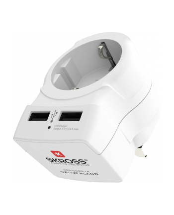 Skross Europa - UK + USB (1500280)