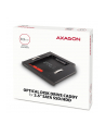 axagon Ramka n a 2,5 cala SSD-HDD do gniazda DVD, RSS-CD09, 9.5mmLED aluminium - nr 17