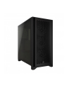 CORSAIR iCUE 4000D RGB Airflow Tempered Glass Mid-Tower Black - nr 1