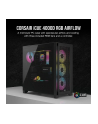 CORSAIR iCUE 4000D RGB Airflow Tempered Glass Mid-Tower Black - nr 39
