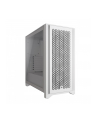 CORSAIR iCUE 4000D RGB Airflow Mid-Tower True White - nr 1
