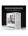 CORSAIR iCUE 4000D RGB Airflow Mid-Tower True White - nr 32