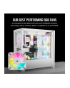 CORSAIR iCUE 4000D RGB Airflow Mid-Tower True White - nr 34