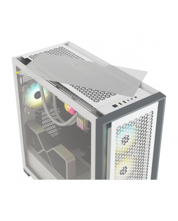 CORSAIR iCUE 5000D RGB Airflow Mid-Tower True White