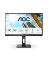 aoc Monitor 24P2QM 23.8 cala VA 75 Hz HDMI DP DVI Pivot - nr 110