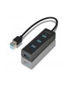 axagon Hub 4-portowy HUE-S2B USB 3.2 Gen 1 charging hub, microUSB - nr 1