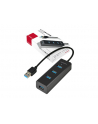 axagon Hub 4-portowy HUE-S2B USB 3.2 Gen 1 charging hub, microUSB - nr 9