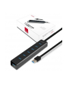 axagon HUB 7-portowy HUE-SA7BP USB 3.2 GEN 1 alu charging hub, AC adapter - nr 11
