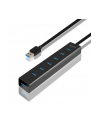 axagon HUB 7-portowy HUE-SA7BP USB 3.2 GEN 1 alu charging hub, AC adapter - nr 9