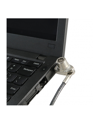 DICOTA BASE XX Laptop Lock Wedge Effective anti-theft pczerwonyection for notebooks monitors printers and more