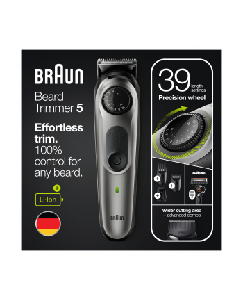 Braun Metallic Grey BT5365