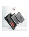 axagon Ramka n a 2,5 cala SSD-HDD do gniazda DVD, RSS-CD09, 9.5mmLED aluminium - nr 6