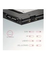 axagon Ramka n a 2,5 cala SSD-HDD do gniazda DVD, RSS-CD09, 9.5mmLED aluminium - nr 9