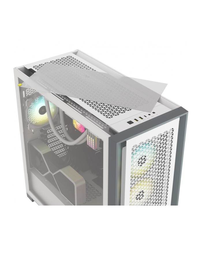 CORSAIR iCUE 5000D RGB Airflow Mid-Tower True White główny