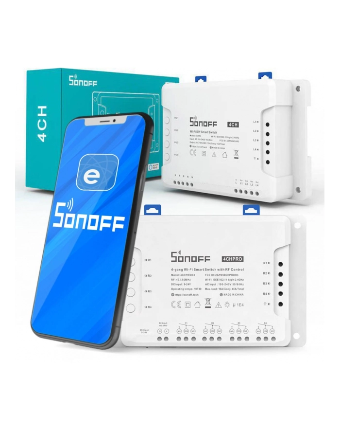 Sonoff 4CH R3 główny
