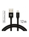 Swissten Kabel USB - Lightning 1,2m Czarny (71524201) - nr 1