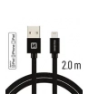 Swissten Kabel USB - Lightning 2m Czarny (71524301) - nr 1