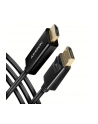 axagon Adapter aktywny DisplayPort HDMI 1.4 kabel 1,8m 4K/30Hz, RVD-HI14C2 - nr 10