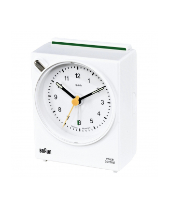 Braun BNC 004 white Voice Activated Alarm Clock