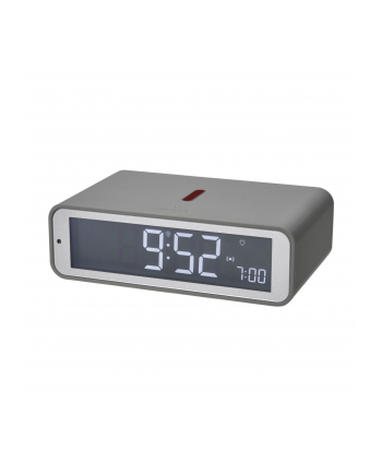 Tfa Dostmann Twist Grey Radio Alarm Clock (60256015)