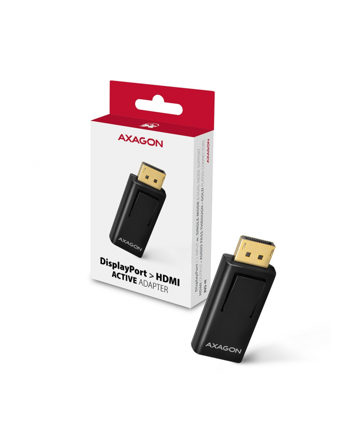 axagon Adapter aktywny DisplayPort HDMI FullHD RVD-HI główny