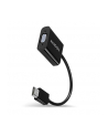 axagon Adapter FullHD, wyjście audio, micro USB złącze zasilania RVH-VGAN, HDMI -> VGA - nr 12