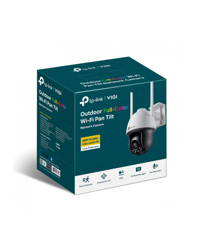 tp-link Kamera zewnętrzna 4MP WiFi  VIGI C540-W(4mm) główny