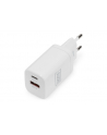 digitus Ładowarka sieciowa zasilacz 1x USB-A 12W 1x USB-C 18W PD 3.0 max. 30W Biała - nr 15