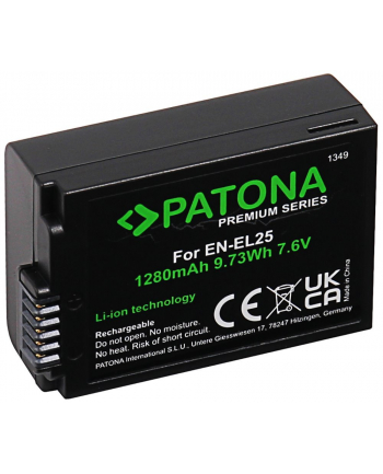 Akumulator Patona Zamiennik Nikon En-El25 Platinium