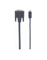 MANHATTAN PRZEJŚCIÓWKA, ADAPTER DVI, USB-C™  152457 USB TYP C AUF DVI-KABEL STECKER/STECKER 1080P-AUSGANGSSIGNAL 2 M SCHWARZ, [1X ZŁĄCZE MĘSKIE USB-C™ - nr 16