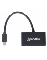 MANHATTAN MANHATTAN MANHATTAN PRZEJŚCIÓWKA, ADAPTER DISPLAYPORT, VGA, HDMI 152709, [1X ZŁĄCZE MĘSKIE MINI-DISPLAYPORT - 1X ZŁĄCZE ŻEŃSKIE VGA, ZŁĄCZE - nr 14