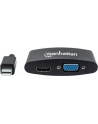 MANHATTAN MANHATTAN MANHATTAN PRZEJŚCIÓWKA, ADAPTER DISPLAYPORT, VGA, HDMI 152709, [1X ZŁĄCZE MĘSKIE MINI-DISPLAYPORT - 1X ZŁĄCZE ŻEŃSKIE VGA, ZŁĄCZE - nr 18