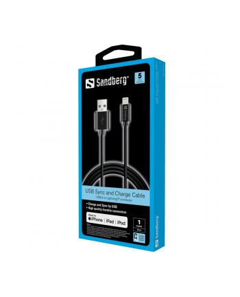 Sandberg Kabel USB>Lightning MFI 1m 441-39 (44139)