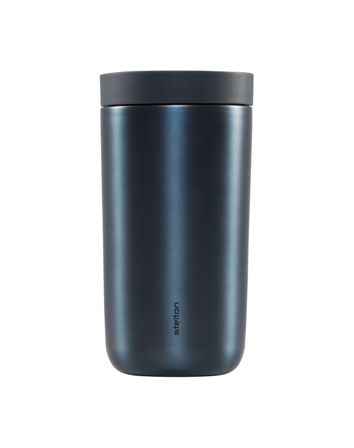 Stelton Kubek termiczny To-Go Click 200Ml metaliczny niebieski z podwójnej stali 67518 główny