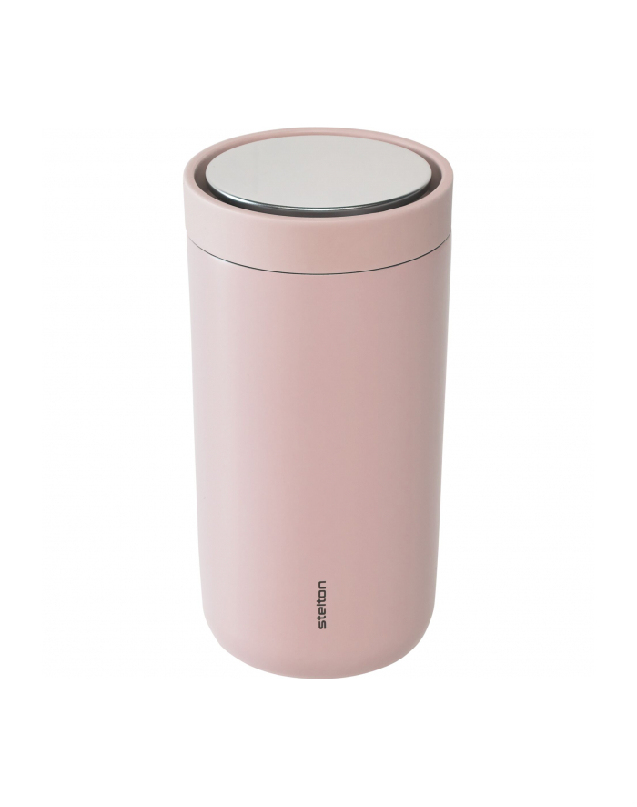 Stelton Kubek termiczny To-Go Click 200Ml jasnoróżowy z podwójnej stali 67536 główny