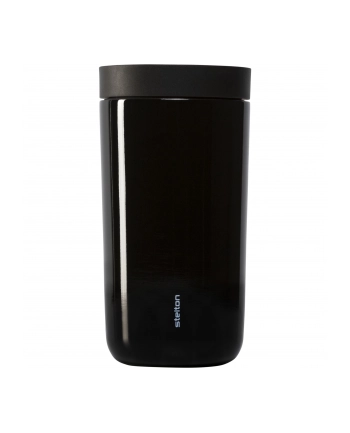 Stelton Kubek termiczny To-Go Click 200Ml czarny z podwójnej stali 6751 nr 1