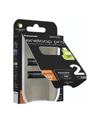 2 x akumulatory Panasonic Eneloop Pro AAA/R03 [930 mAh] nr 2