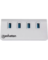 Manhattan Hub Usb 4-Portowy 4Xusb 3.0 (163767) - nr 17
