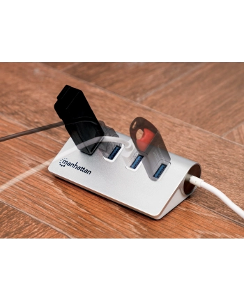 Manhattan Hub Usb 4-Portowy 4Xusb 3.0 (163767) nr 2