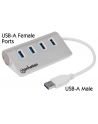 Manhattan Hub Usb 4-Portowy 4Xusb 3.0 (163767) - nr 7