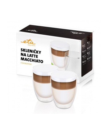 Szklanki do  latte macchiato ETA 4181 93020 Szklana