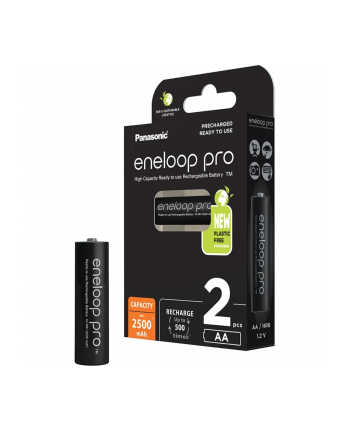 2 x akumulatory Panasonic Eneloop Pro AA/R6 [2500 mAh]