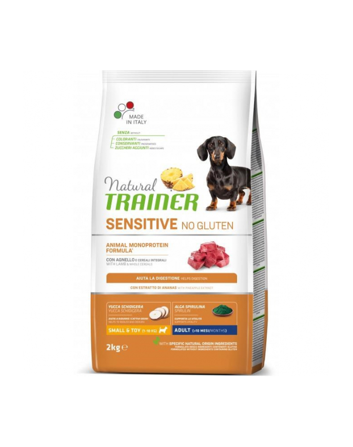 Trainer Sensitive Dog No Gluten Adult Mini Lamb Jagnięcina 2Kg główny