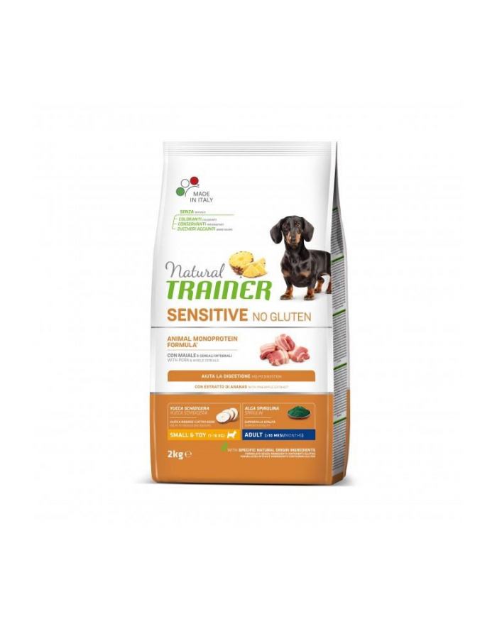 Trainer Sensitive Dog No Gluten Adult Mini Pork Wieprzowina 2Kg główny