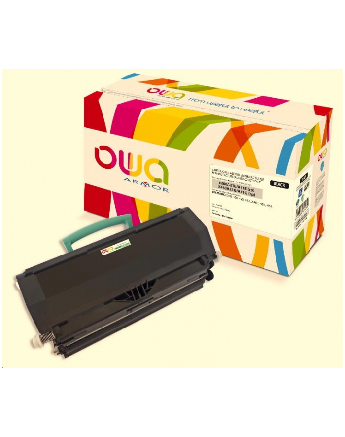 OWA ARMOR TONER BLACK ZAMIENNIK E260A11E (K15151OW) 3500 stron główny
