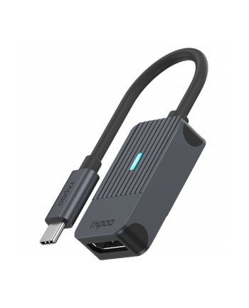 Redukcja Rapoo USB-C/DisplayPort (UCA-1005) Czarna
